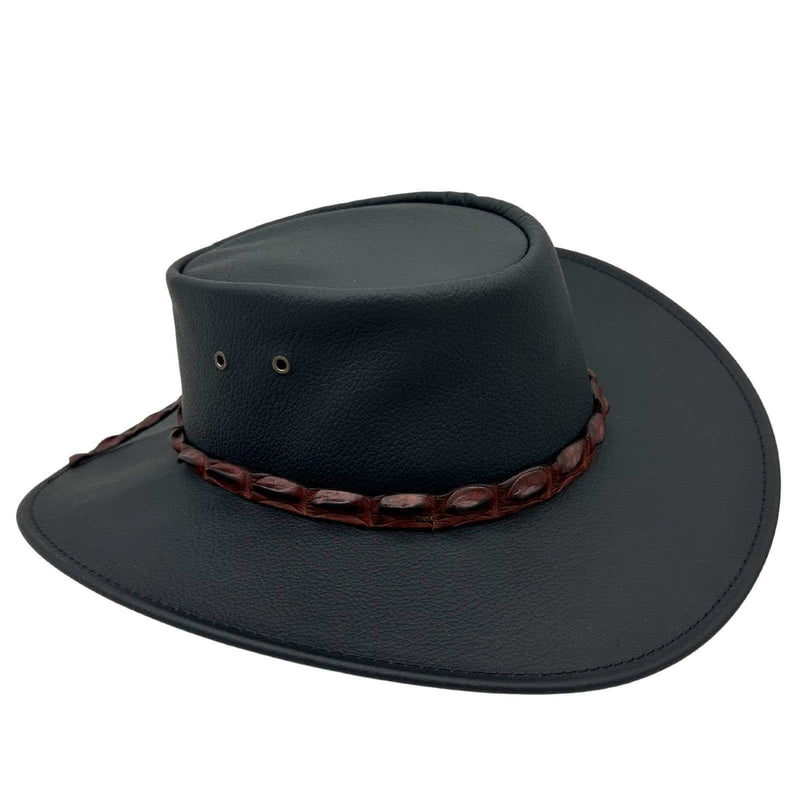 Load image into Gallery viewer, Jacaru 1134 Wild Roo Croc Digger Hat – Kangaroo & Croc