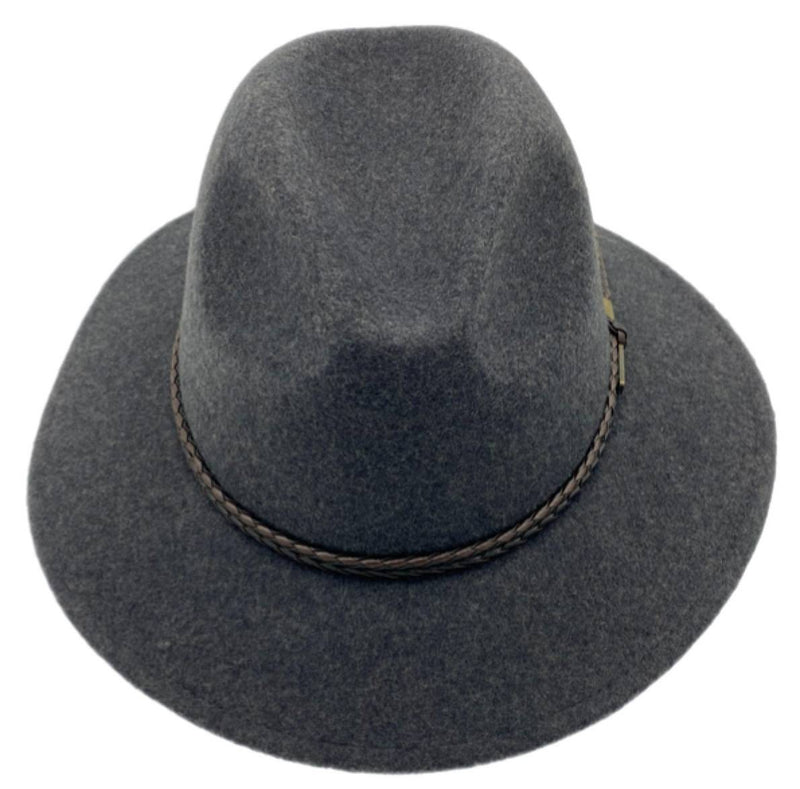 Load image into Gallery viewer, Jacaru 1847 Outback Fedora Hat – Wool Felt | Made in Australia