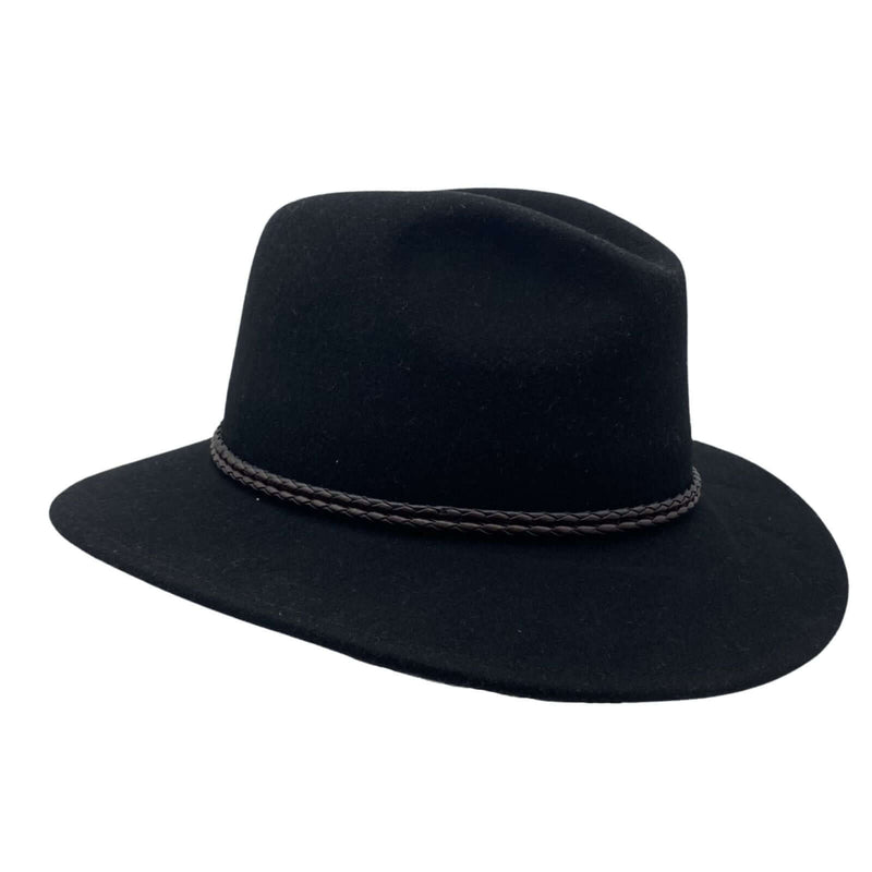 Load image into Gallery viewer, Jacaru 1847 Outback Fedora Hat – Wool Felt | Made in Australia
