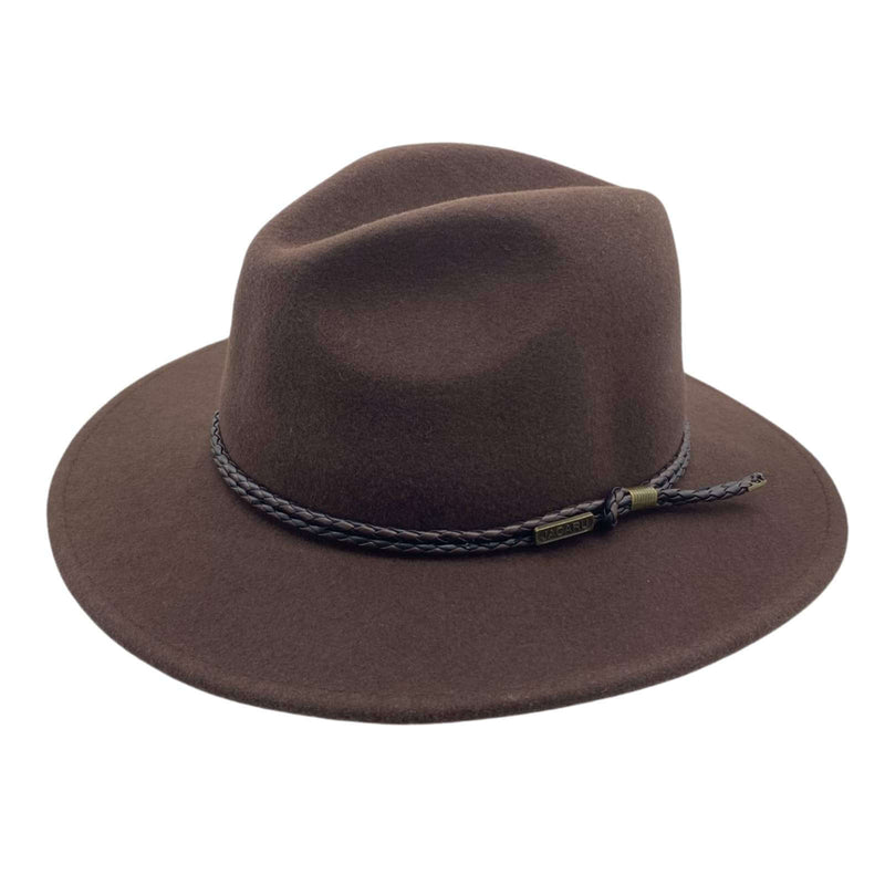 Load image into Gallery viewer, Jacaru 1847 Outback Fedora Hat – Wool Felt | Made in Australia