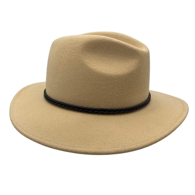 Load image into Gallery viewer, Jacaru 1847 Outback Fedora Hat – Wool Felt | Made in Australia