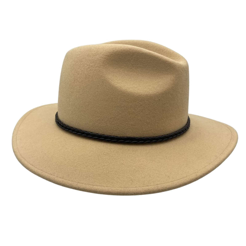 Load image into Gallery viewer, Jacaru 1847 Outback Fedora Hat – Wool Felt | Made in Australia