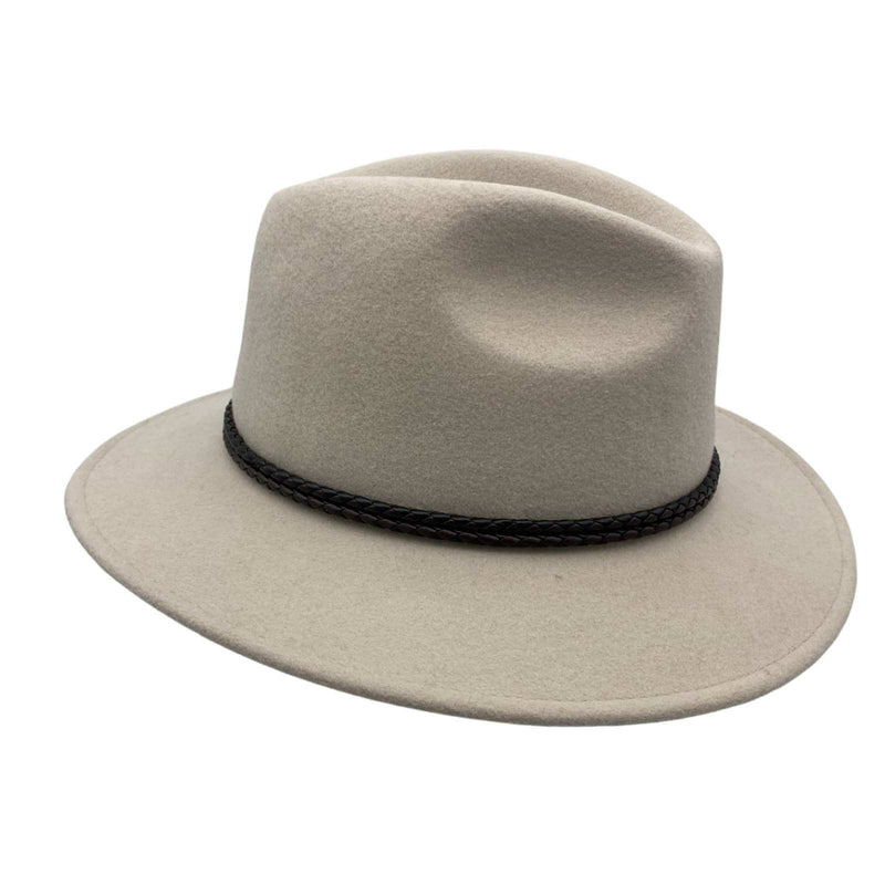 Load image into Gallery viewer, Jacaru 1847 Outback Fedora Hat – Wool Felt | Made in Australia