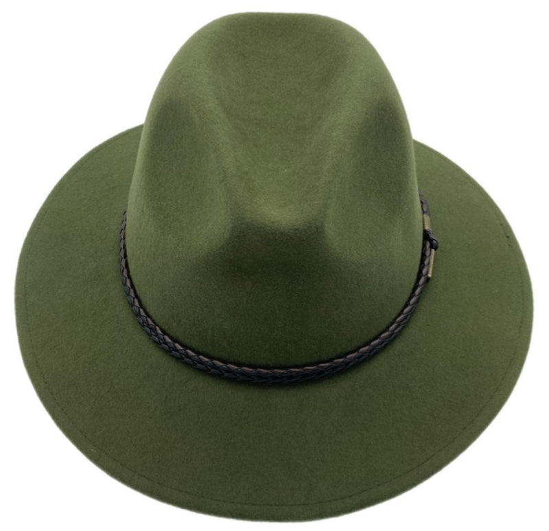 Load image into Gallery viewer, Jacaru 1847 Outback Fedora Hat – Wool Felt | Made in Australia