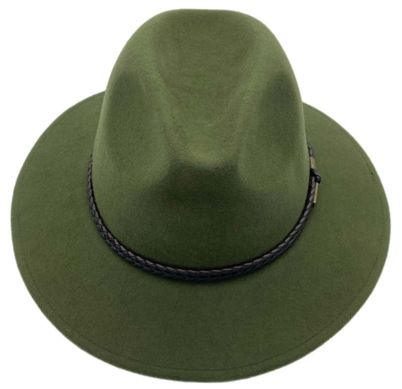 Load image into Gallery viewer, Jacaru 1847 Outback Fedora Hat – Wool Felt | Made in Australia