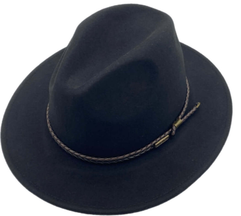 Load image into Gallery viewer, Jacaru 1847 Outback Fedora Hat – Wool Felt | Made in Australia