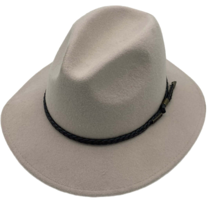 Load image into Gallery viewer, Jacaru 1847 Outback Fedora Hat – Wool Felt | Made in Australia