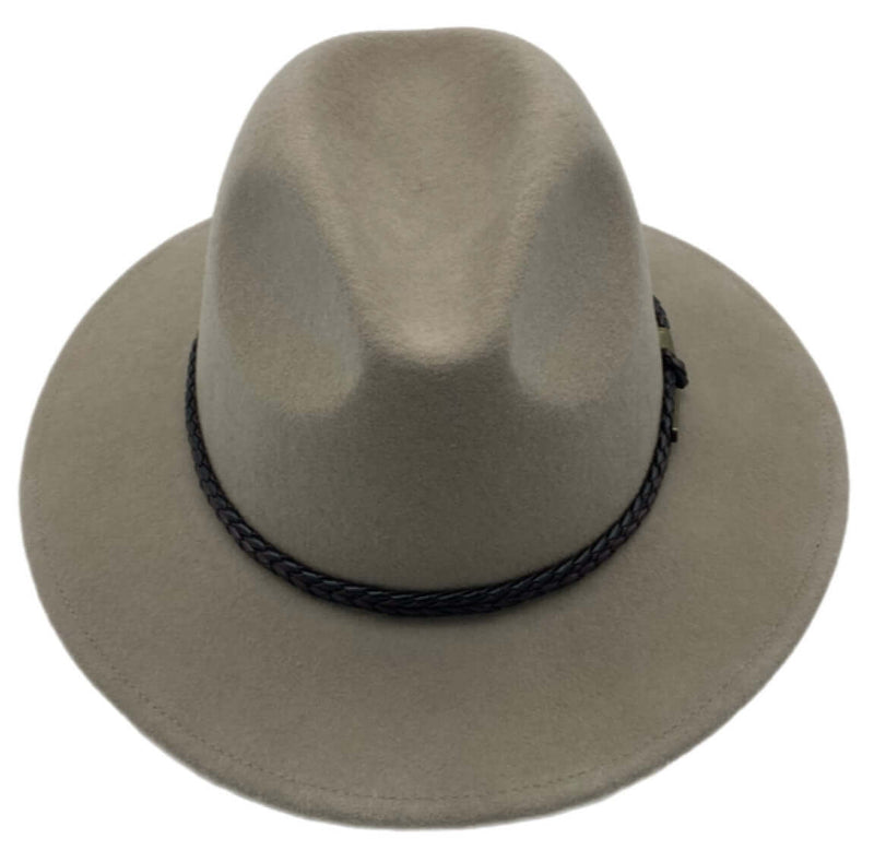 Load image into Gallery viewer, Jacaru 1847 Outback Fedora Hat – Wool Felt | Made in Australia