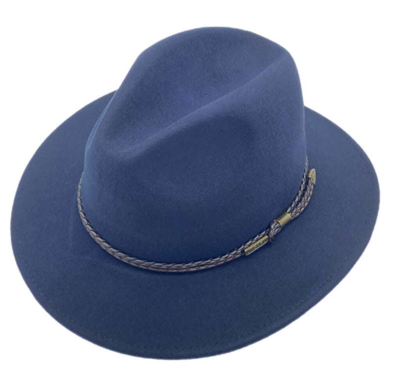 Load image into Gallery viewer, Jacaru 1847 Outback Fedora Hat – Wool Felt | Made in Australia