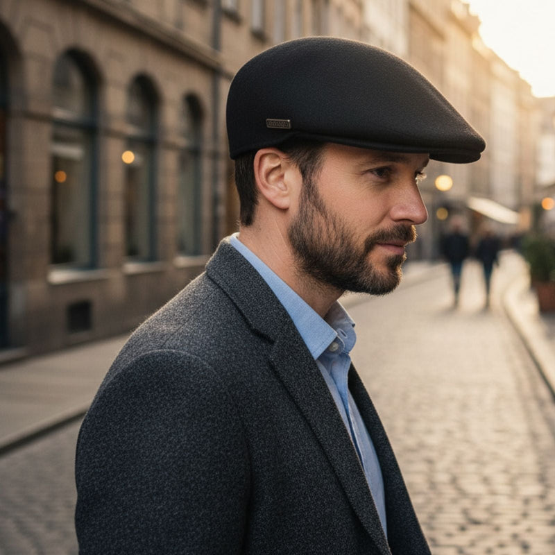 Load image into Gallery viewer, Jacaru 1850 Aston Drivers Cap – Wool Felt | Made in Australia