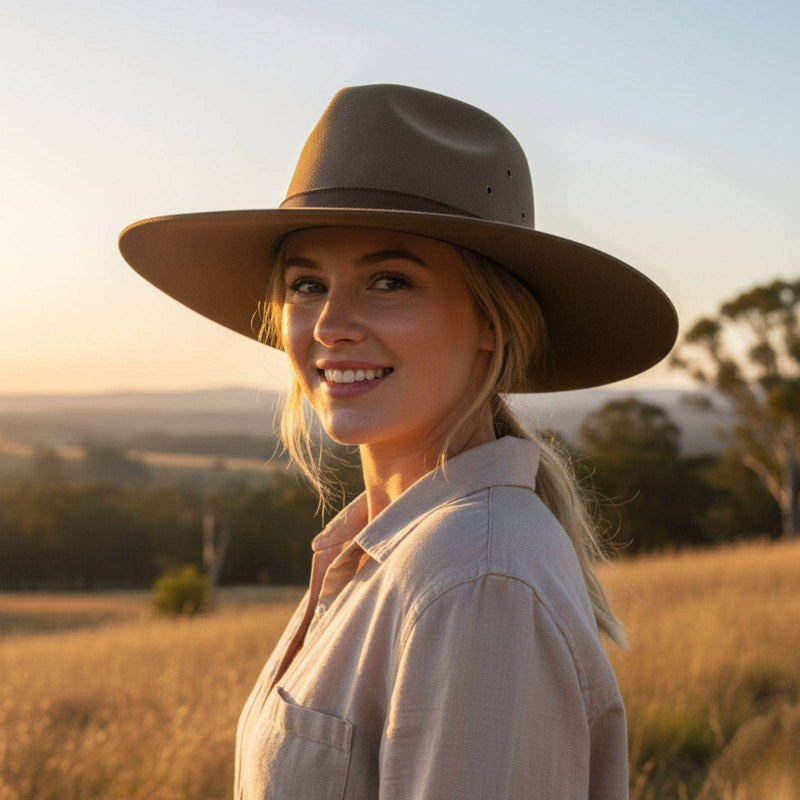 Load image into Gallery viewer, Jacaru 1859 Wool Felt Fedora Hat – Made in Australia