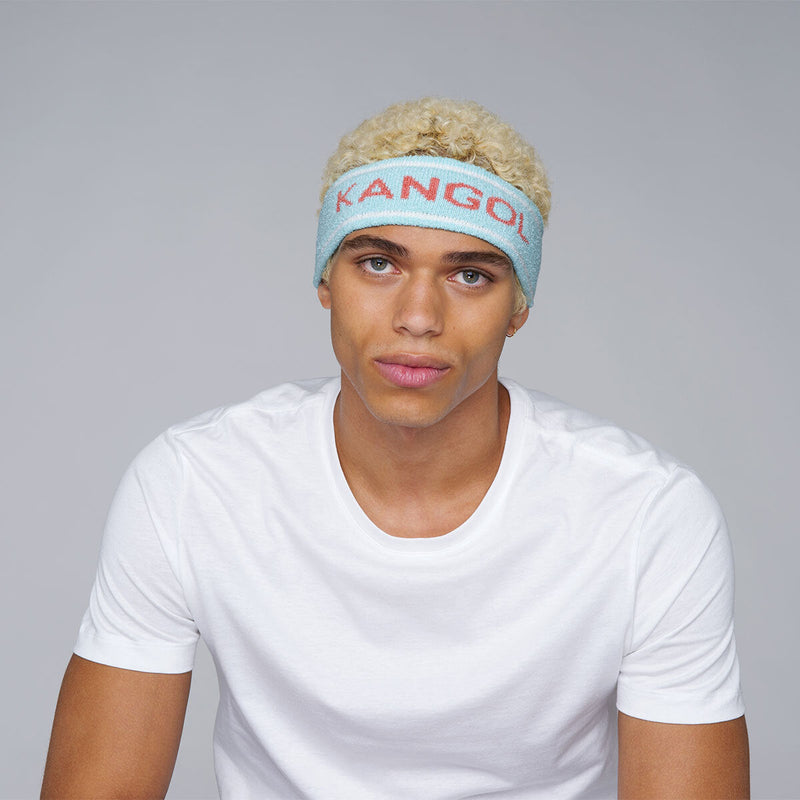 Load image into Gallery viewer, Kangol Bermuda Stripe Headband - Blue Tint - One Size-3