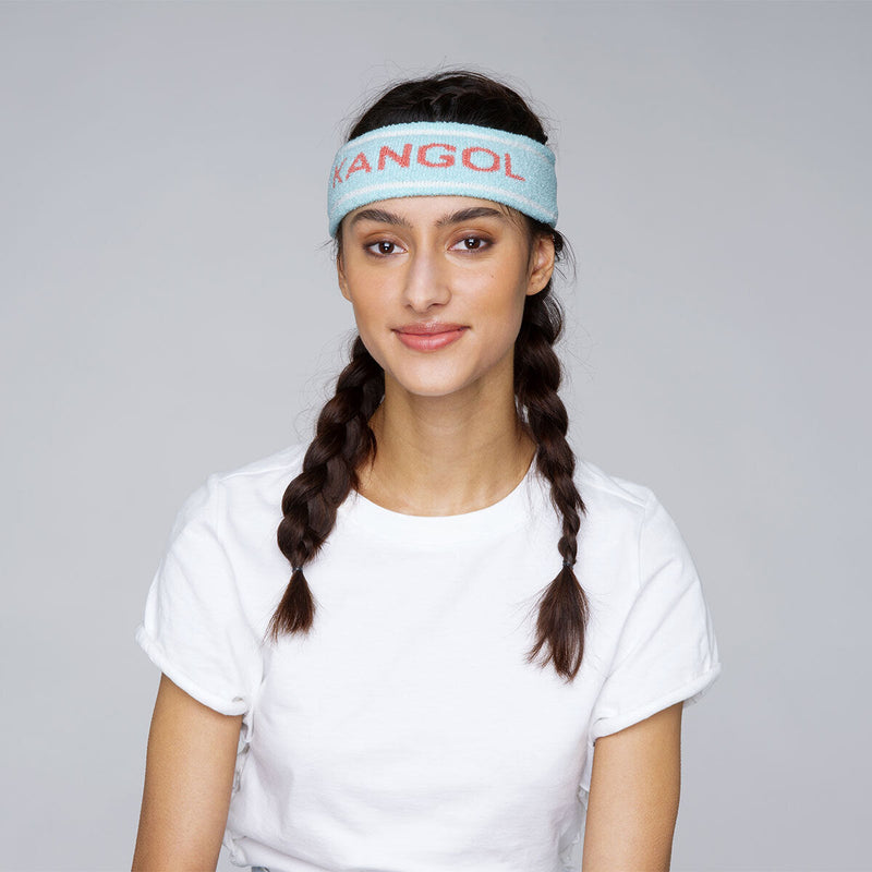 Load image into Gallery viewer, Kangol Bermuda Stripe Headband - Blue Tint - One Size-0