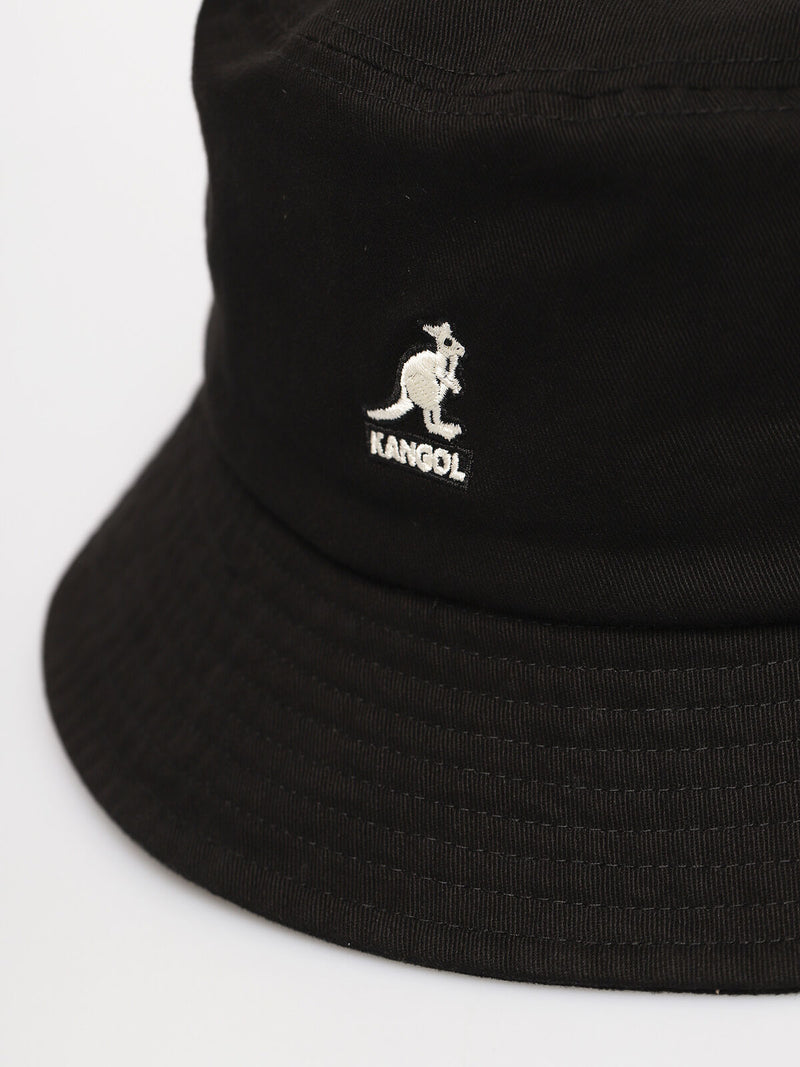 Load image into Gallery viewer, Kangol Washed Bucket Hat Sun Fishing Camping Summer Beach in Black-3