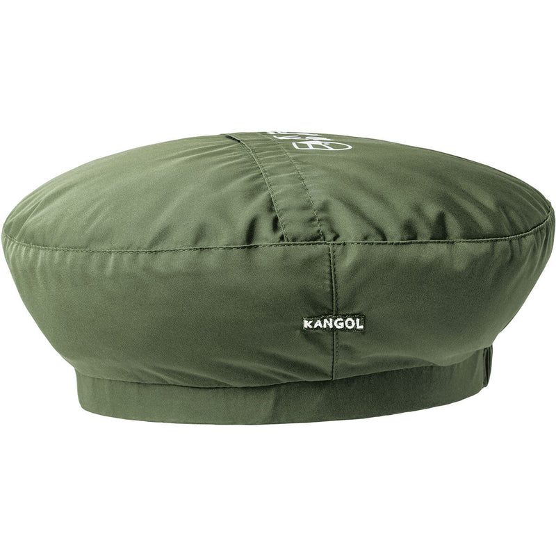 Load image into Gallery viewer, Kangol Mens Coordinates Mask Beret Polyester Casual Hat with Mask - Olive-3