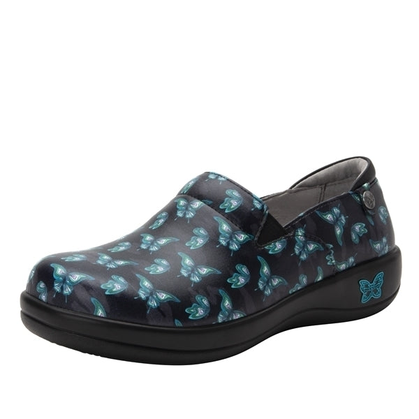 Load image into Gallery viewer, Alegria Womens Keli Professional Nursing Shoes Slip On Work Comfortable - Butterfly-0