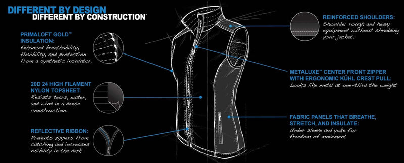 Load image into Gallery viewer, Kuhl Women's Firefly PrimaLoft Insulated Vest - Ash