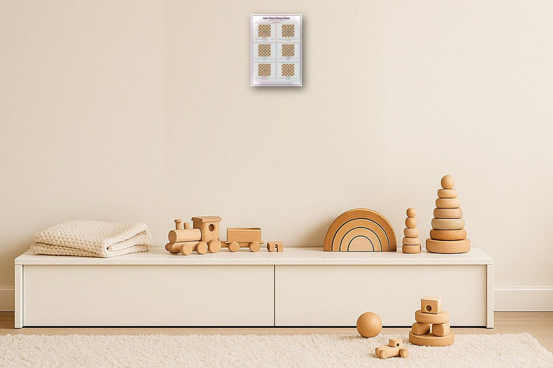 Load image into Gallery viewer, How Chess Pieces Move: A4 Matte Laminated Educational Poster Print - 210x297mm-2