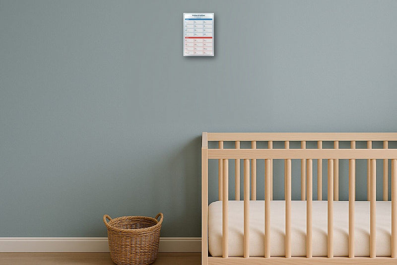 Load image into Gallery viewer, Prefixes & Suffixes: A4 Matte Laminated Educational Poster Print - 210x297mm-2