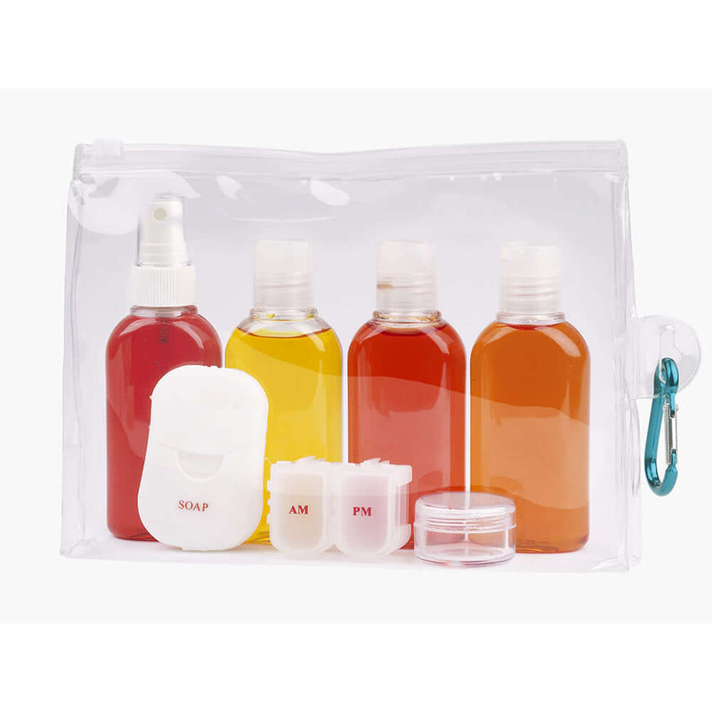 Load image into Gallery viewer, Lewis N. Clark TSA 3-1-1 Carry On Travel Bottles Toiletry Set Kit Liquids-4