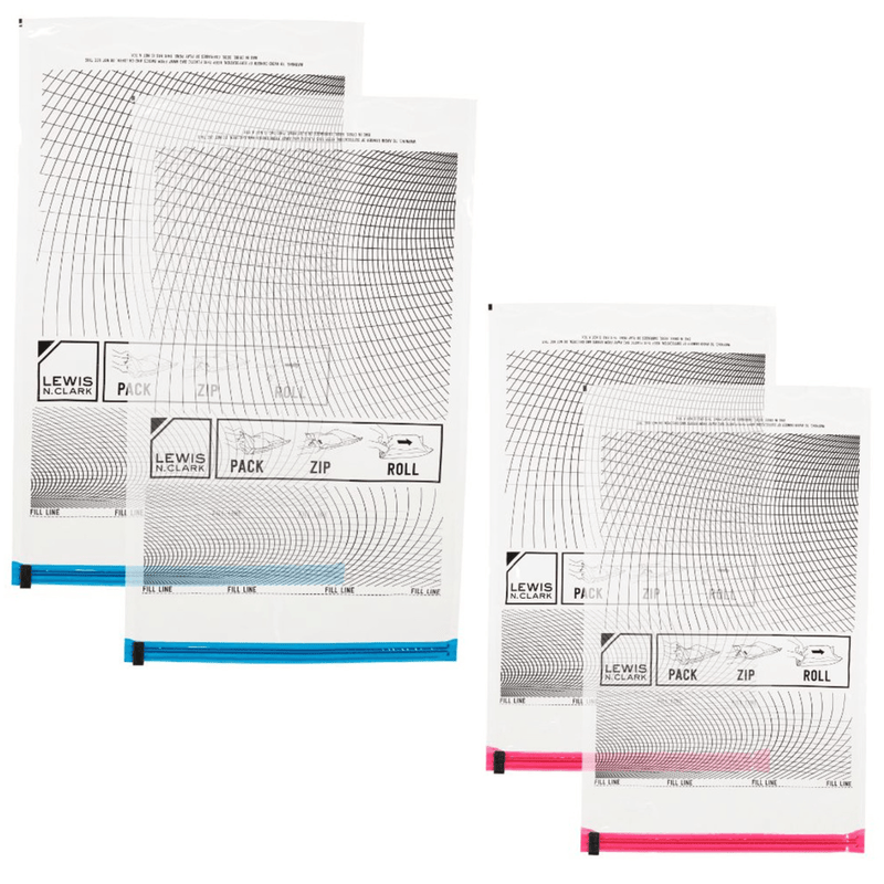 Load image into Gallery viewer, 4x Lewis N. Clark Compression Bag Clothes Seal Storage Bags Space Saver Travel-1