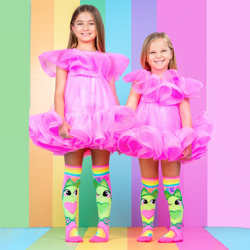 Load image into Gallery viewer, MADMIA Best Friend Love Socks (Kids & Adults) Ages 6-99-2