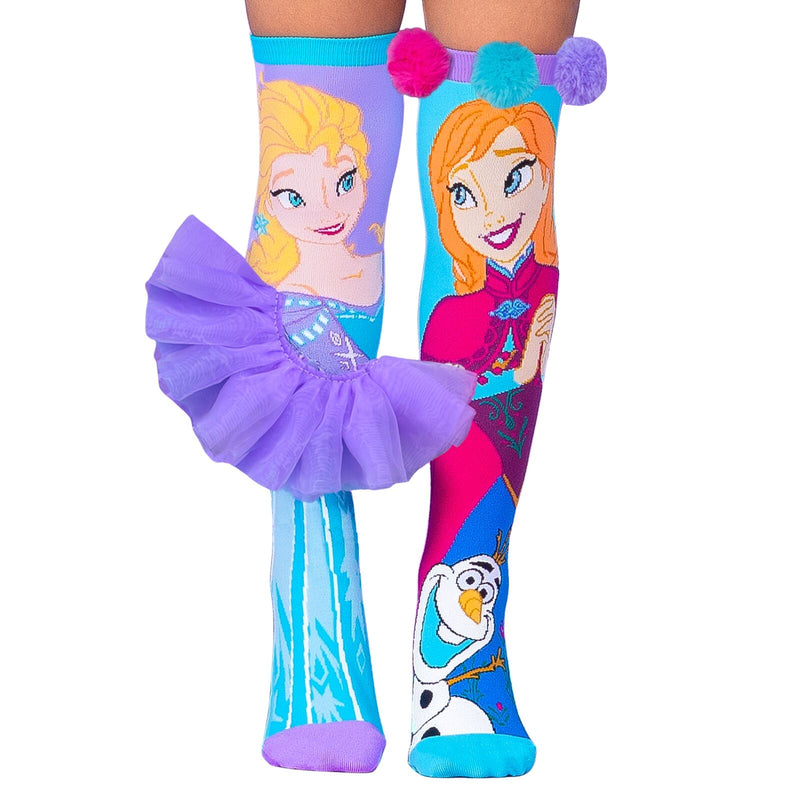 Load image into Gallery viewer, MADMIA Disney Frozen Elsa & Anna Girls Children Kids Socks One Size-0