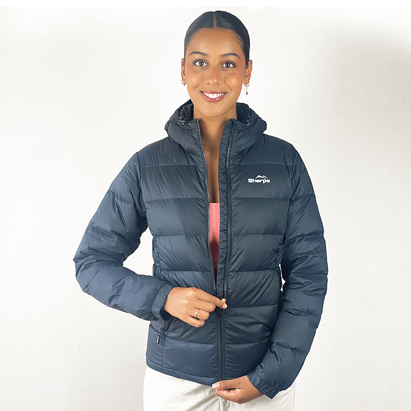 Load image into Gallery viewer, Sherpa Women's Midweight 650+ Hooded Down Jacket