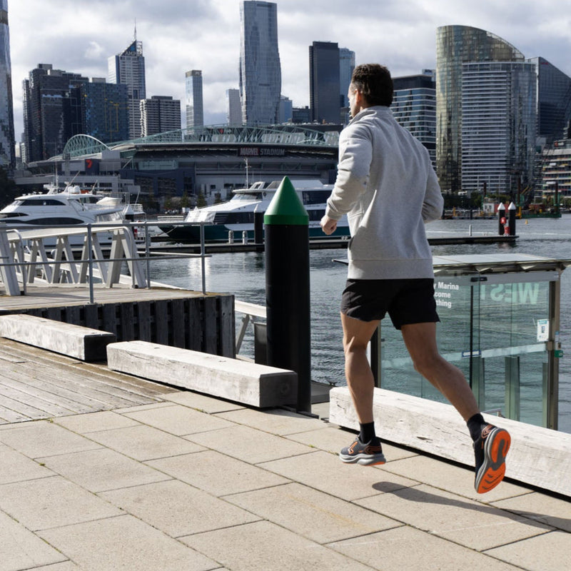 Load image into Gallery viewer, Brazen Mens Runner - Black/Orange/Teal-2