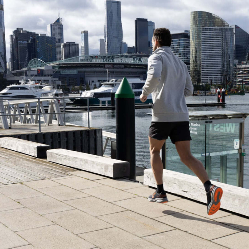 Load image into Gallery viewer, Brazen Mens Runner - Black/Orange/Teal-2