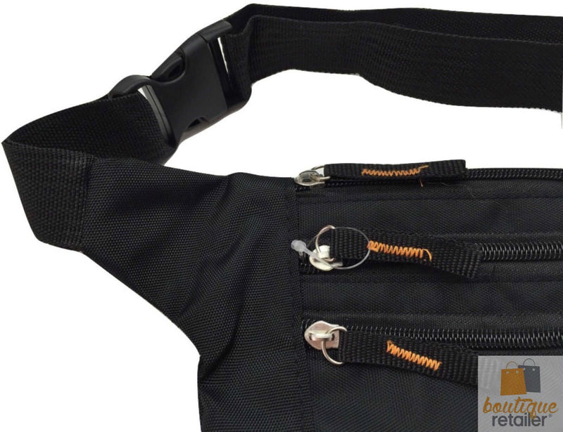 Load image into Gallery viewer, Travel Money Belt Passport Wallet Pouch Card Waist Credit Card Holder Bum Bag-2