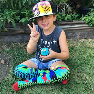 Load image into Gallery viewer, MADMIA Madmax Dino Boys Long Knee High Socks - Toddler Unisex Pair - Multicolour-2
