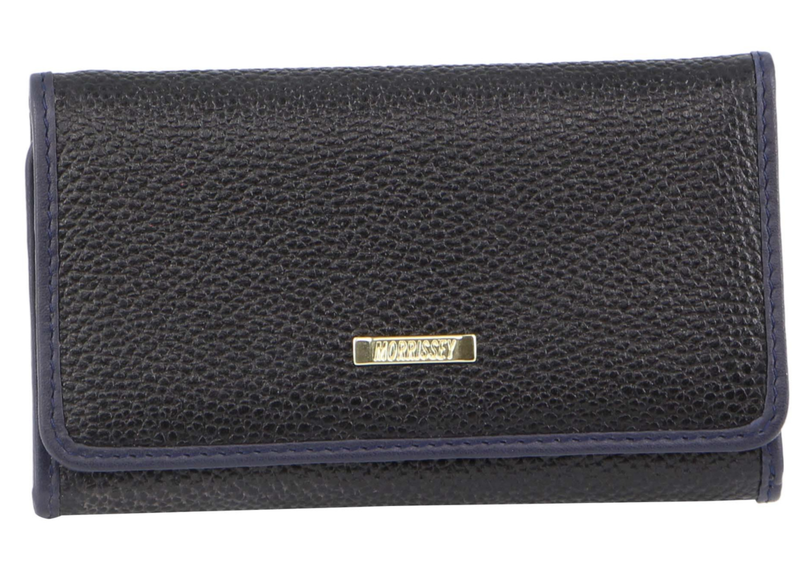Load image into Gallery viewer, Morrissey RFID Womens Leather Wallet Coin Clutch Purse Organiser - Black-2