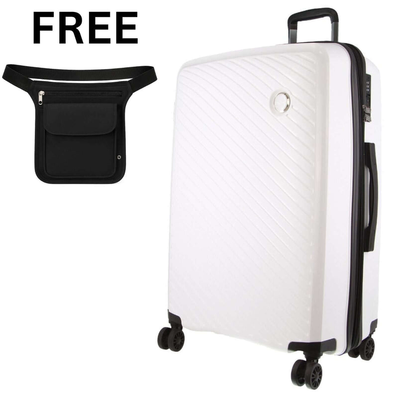 Load image into Gallery viewer, Pierre Cardin Inspired Milleni Luggage Bag Large in Blue + Milleni Waist Bag (2 Items)-1
