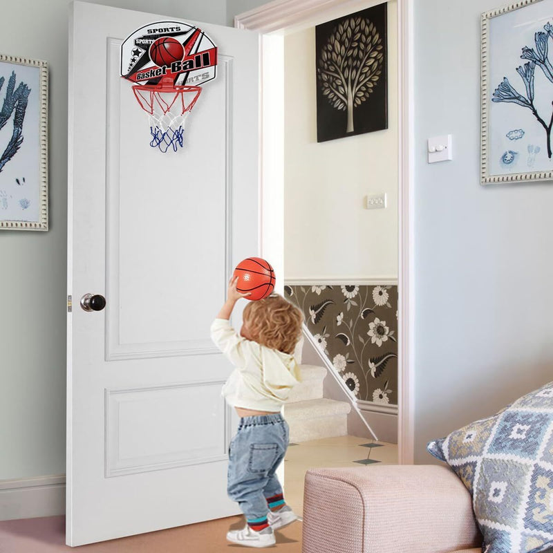 Load image into Gallery viewer, Mini Basketball Hoop Ring Kids Toy Children Door Indoor Hang Backboard-2