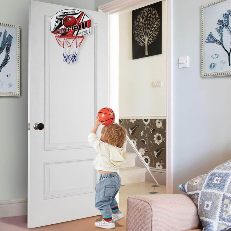 Load image into Gallery viewer, Mini Basketball Hoop Ring Kids Toy Children Door Indoor Hang Backboard-2