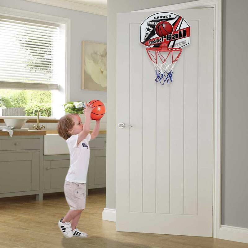Load image into Gallery viewer, Mini Basketball Hoop Ring Kids Toy Children Door Indoor Hang Backboard-4