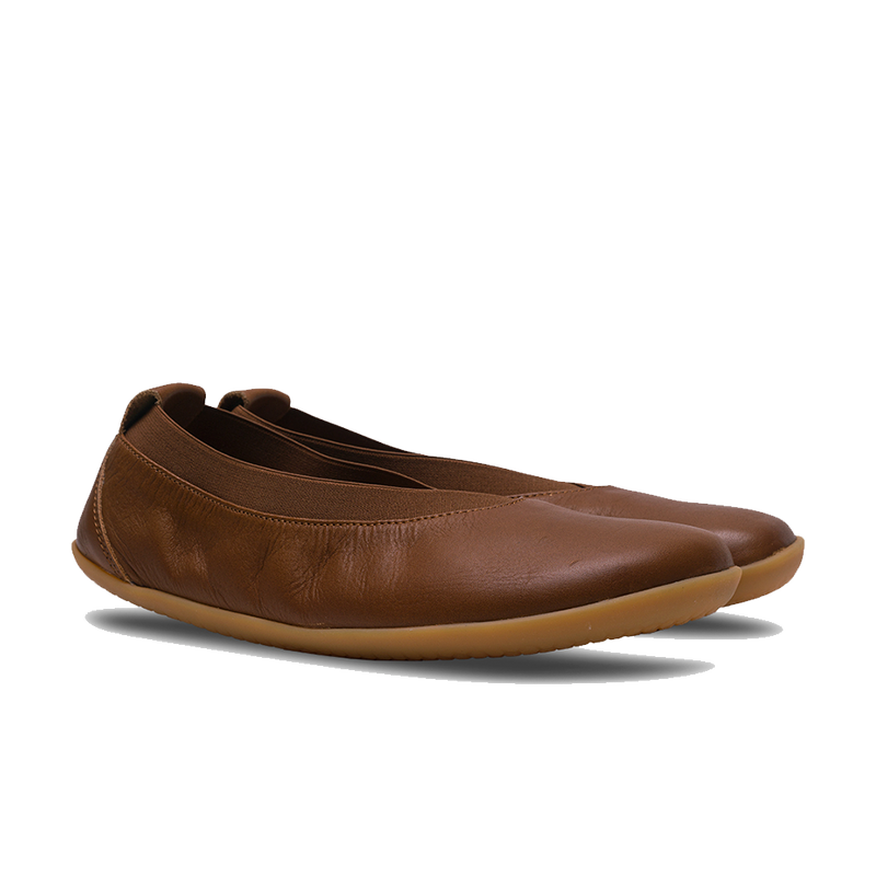 Load image into Gallery viewer, Vivobarefoot Opanka Ballerina Womens Tan-3