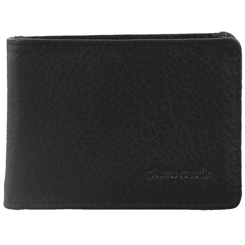 Load image into Gallery viewer, Pierre Cardin Mens RFID Slim Wallet Genuine Italian Leather w Gift Box - Black-2