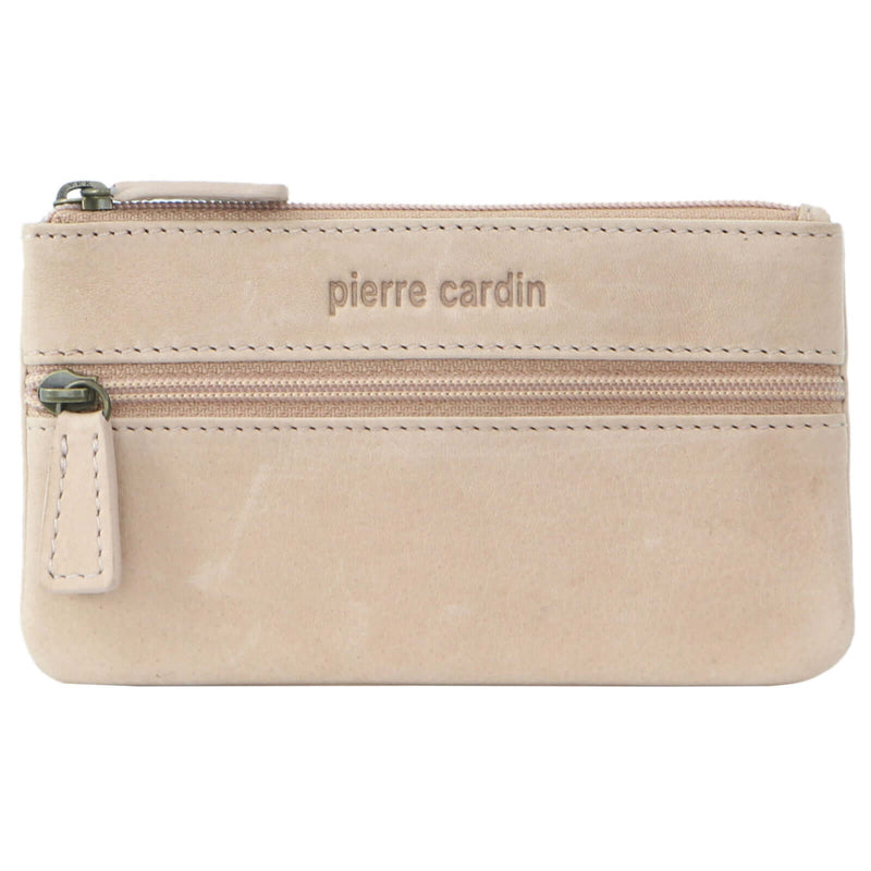 Load image into Gallery viewer, Pierre Cardin Ladies Womens Genuine Leather RFID Coin Purse Wallet - Pink-0