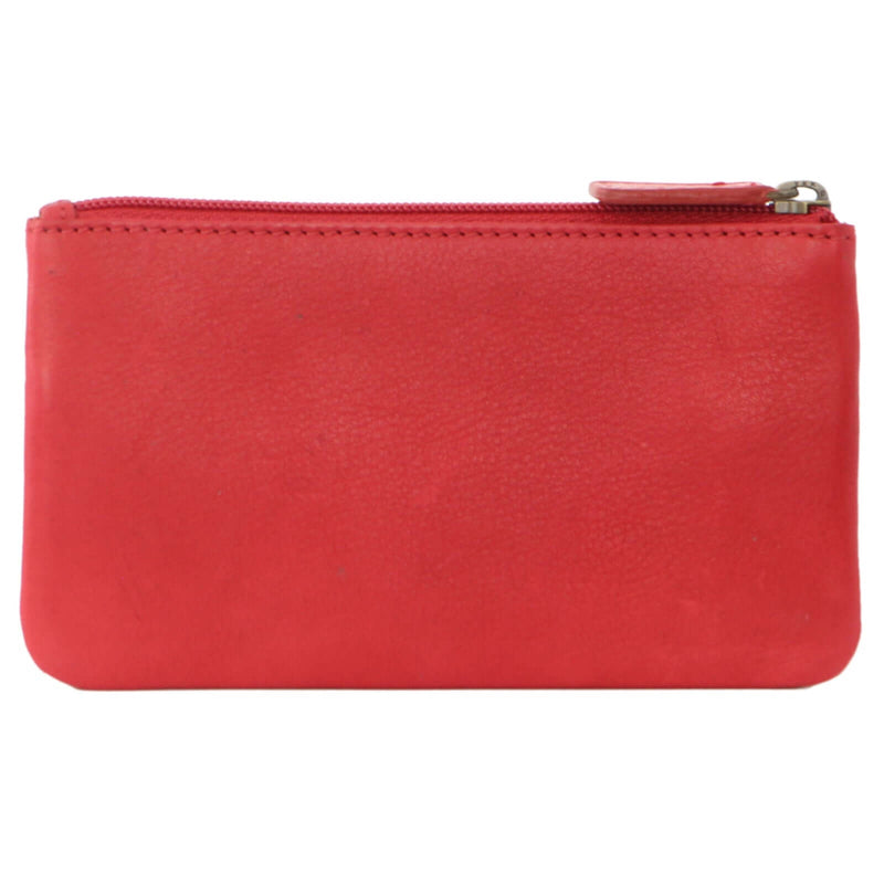 Load image into Gallery viewer, Pierre Cardin Ladies Womens Genuine Leather RFID Coin Purse Wallet - Red-2