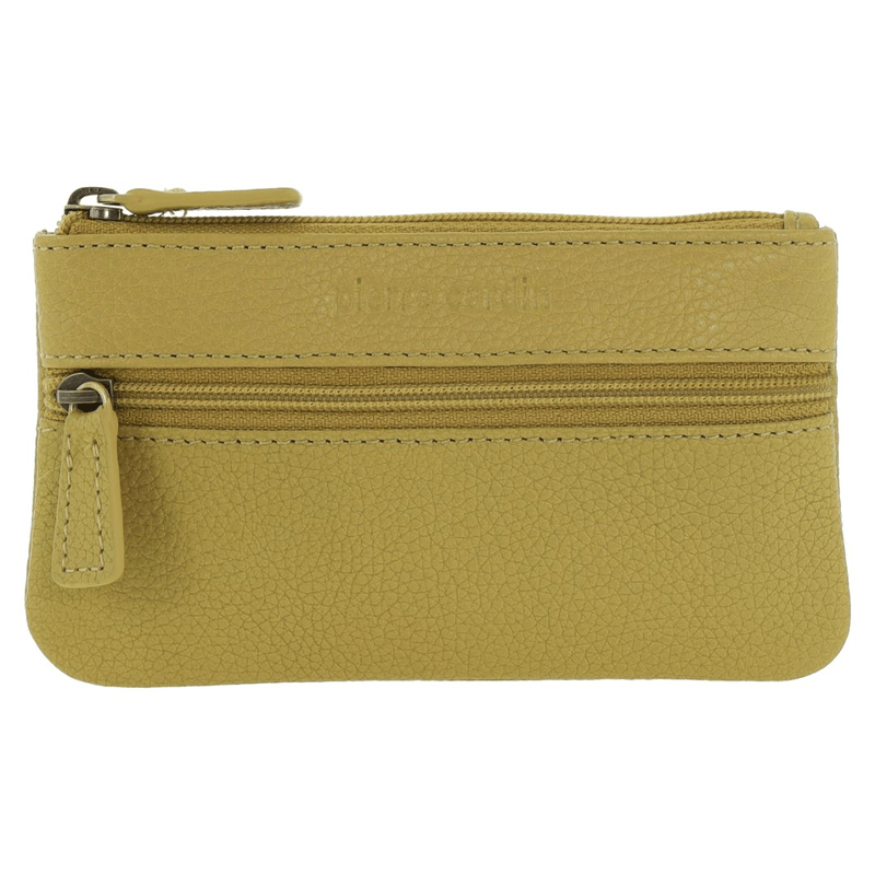 Load image into Gallery viewer, Pierre Cardin Ladies Womens Genuine Leather RFID Coin Purse Wallets - Yellow-1