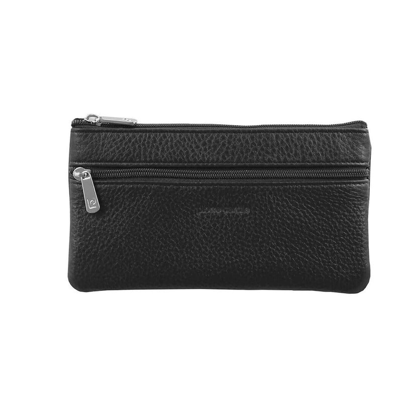 Load image into Gallery viewer, Pierre Cardin Ladies Womens Genuine Soft Leather Italian Wallet Case Purse - Black-0