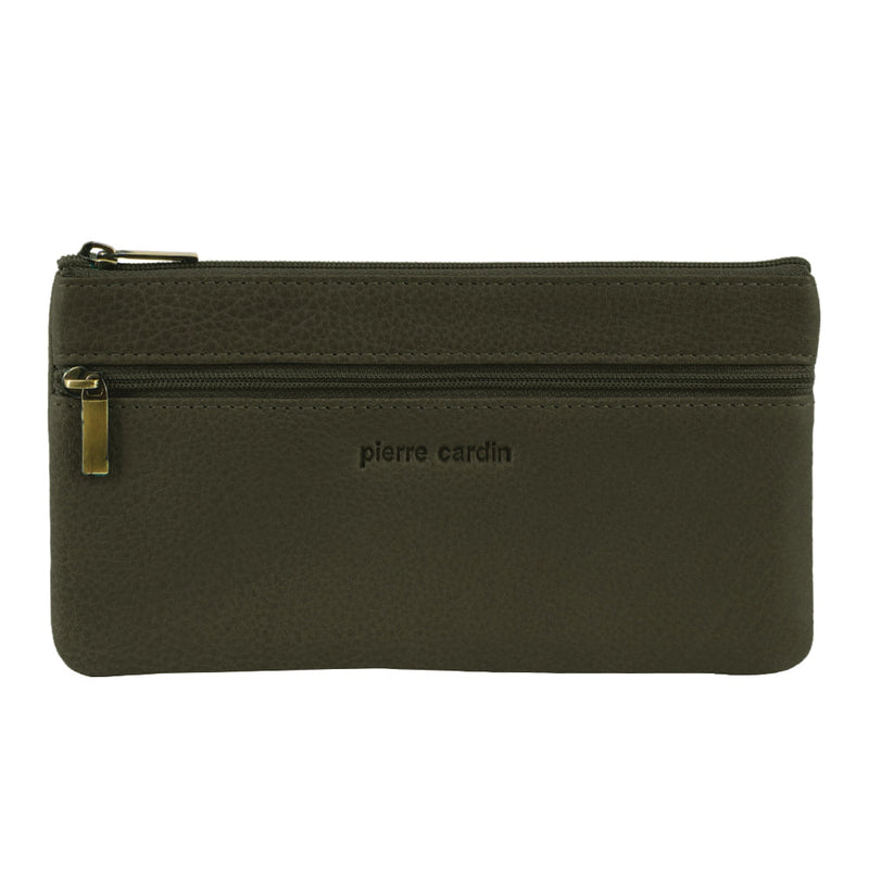 Load image into Gallery viewer, Pierre Cardin Ladies Womens Genuine Soft Leather Wallet Case Purse - Grape Leaf-0