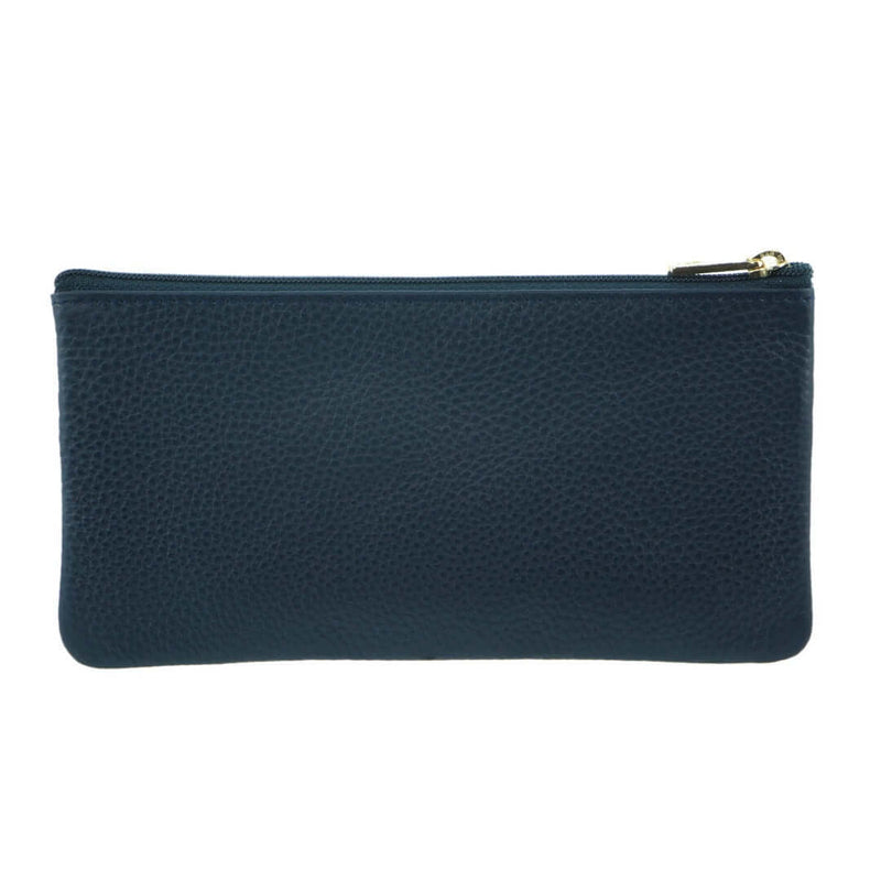 Load image into Gallery viewer, Pierre Cardin Ladies Womens Genuine Soft Leather Italian Wallet - Navy-2