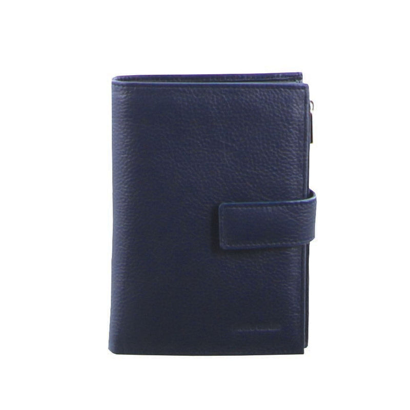 Load image into Gallery viewer, Pierre Cardin Ladies Womens Bi-Fold Italian Leather Credit Card Holder Wallet Purse - Denim-2