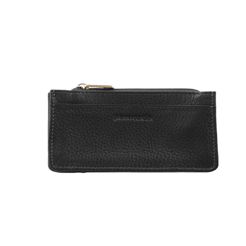 Load image into Gallery viewer, Pierre Cardin Womens Soft Italian Leather Coin Purse Holder Wallet - Black-1