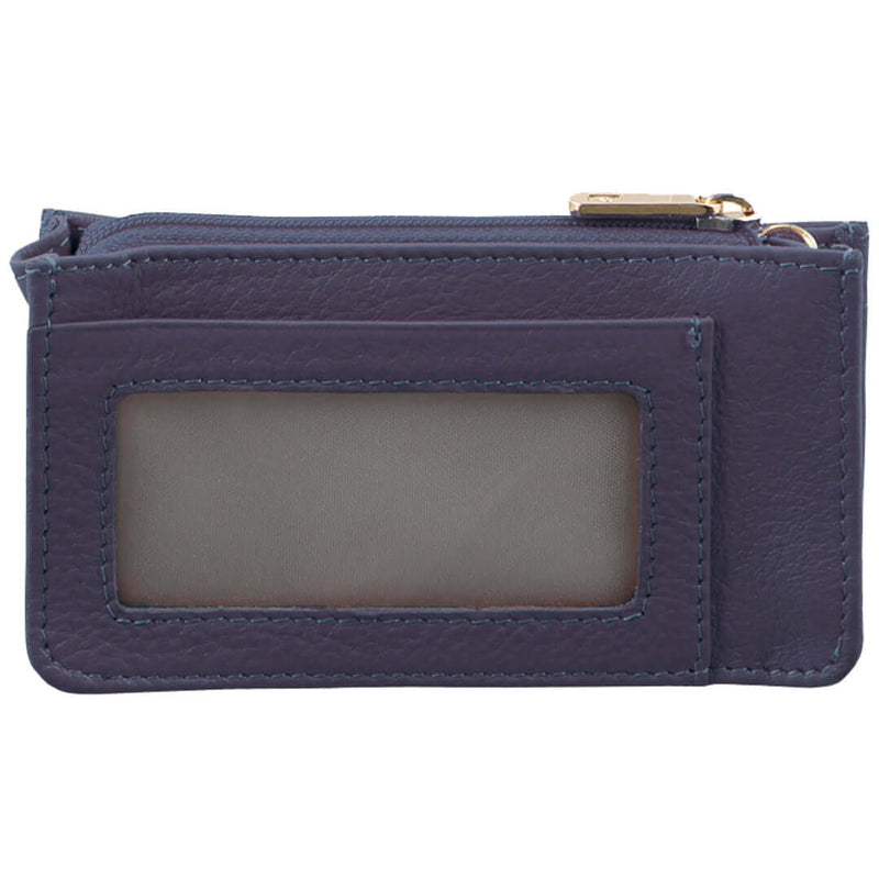 Load image into Gallery viewer, Pierre Cardin Womens Soft Italian Leather Coin Purse Holder Wallet - Purple-2
