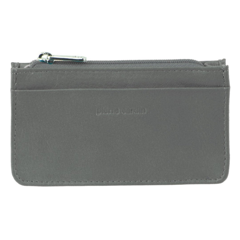Load image into Gallery viewer, Pierre Cardin Womens Soft Italian Leather Coin Purse Holder Wallet - Sky Blue-1