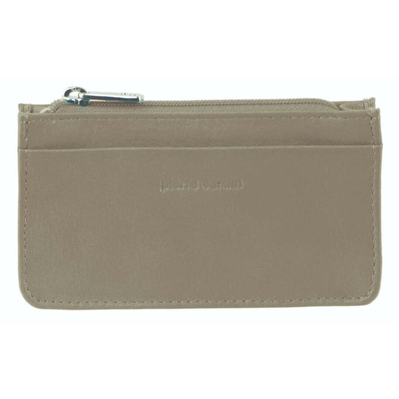 Load image into Gallery viewer, Pierre Cardin Ladies Women Soft Italian Leather Coin Purse Holder Wallet - Taupe-0
